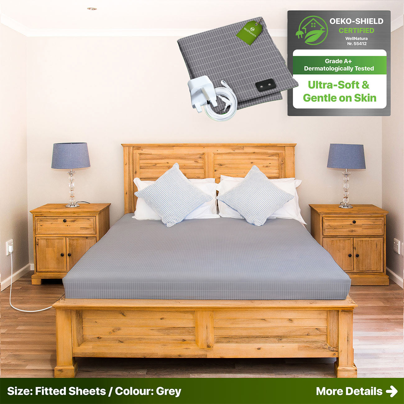 WellNatura Grounding Sheet - The Natural Method That Ended Chronic Pain for 27,000+ Brits