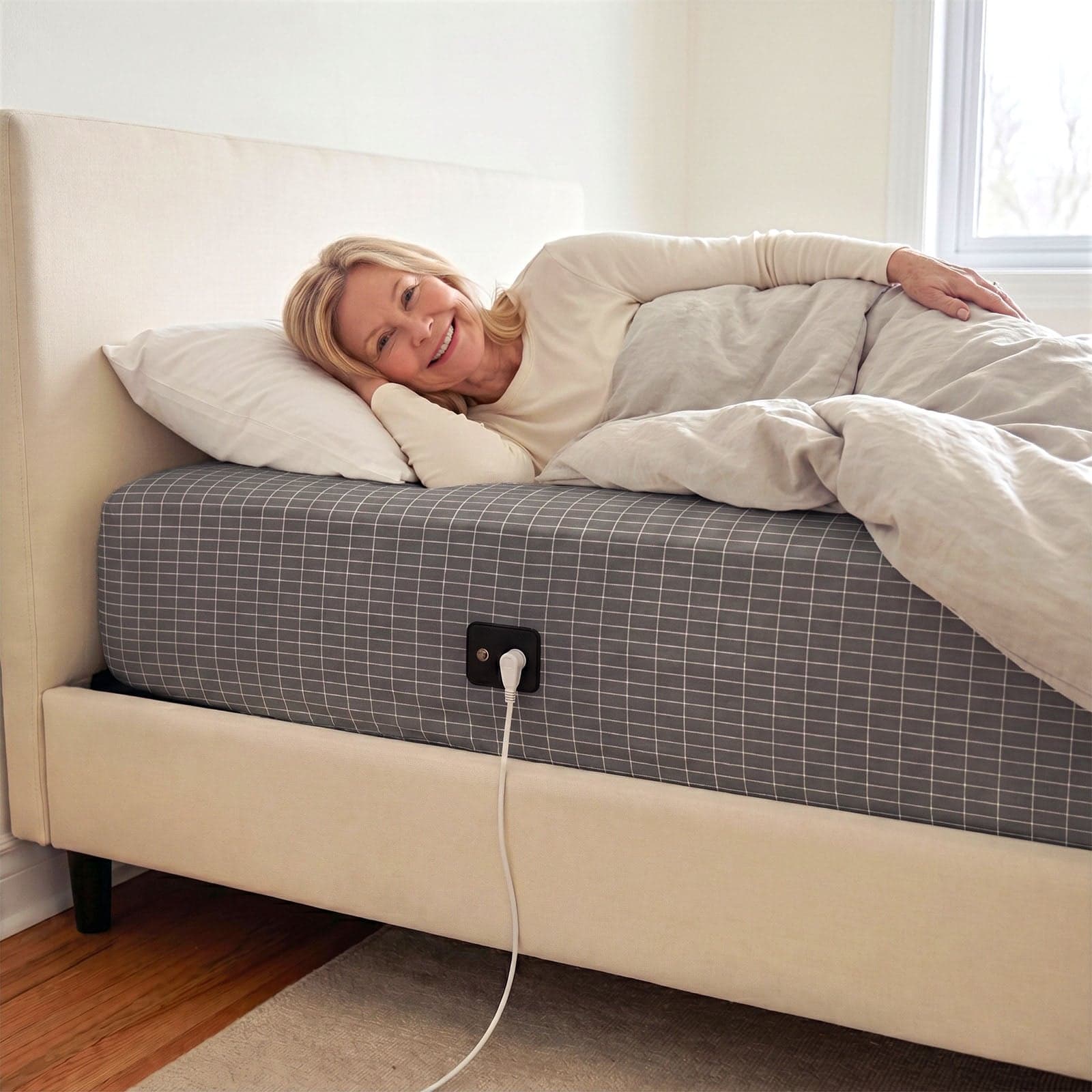 WellNatura Grounding Sheet: Proven for Deeper Sleep & Pain Relief
