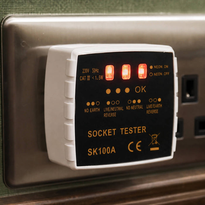 UK Grounding Socket Tester