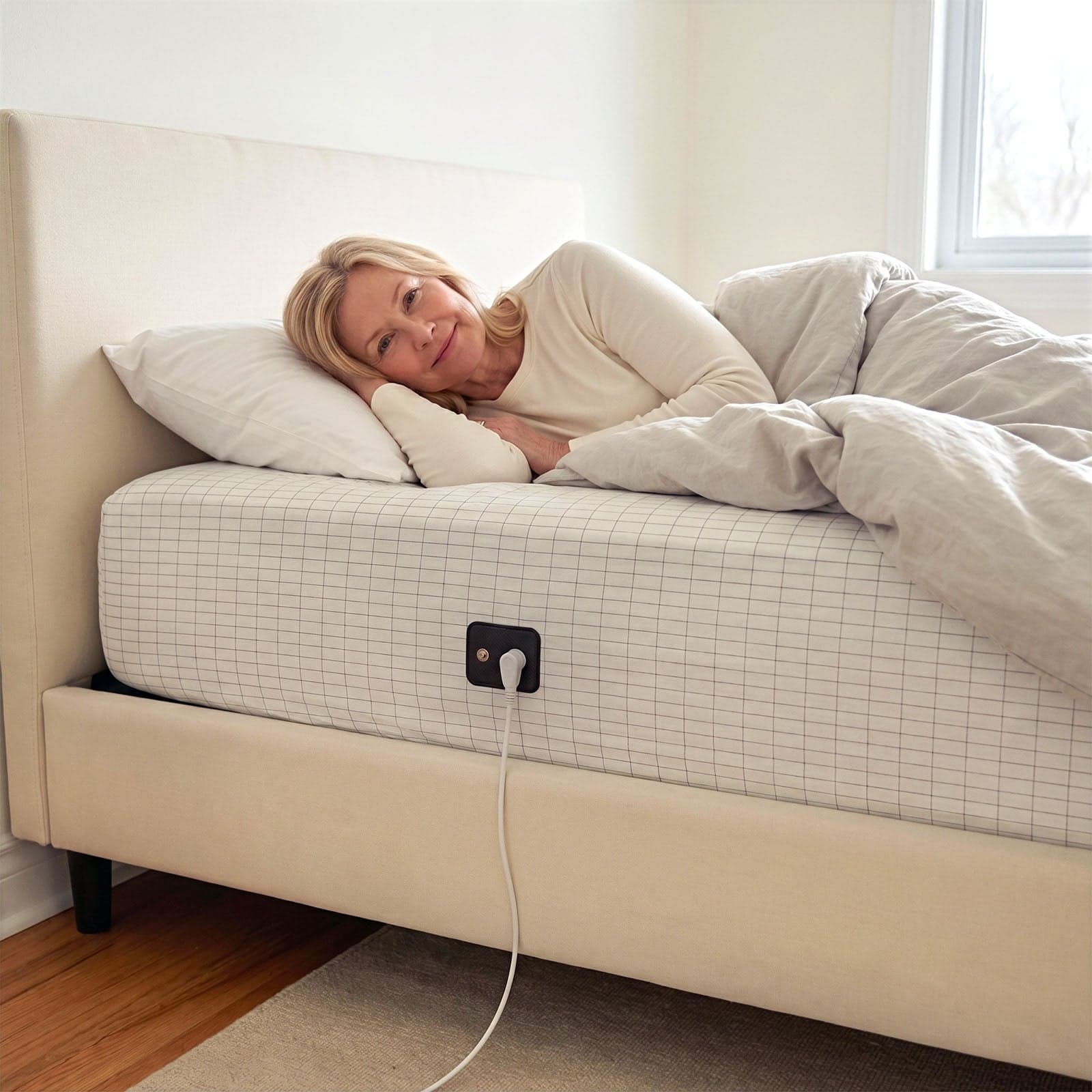 WellNatura Grounding Sheet: Proven for Deeper Sleep & Pain Relief