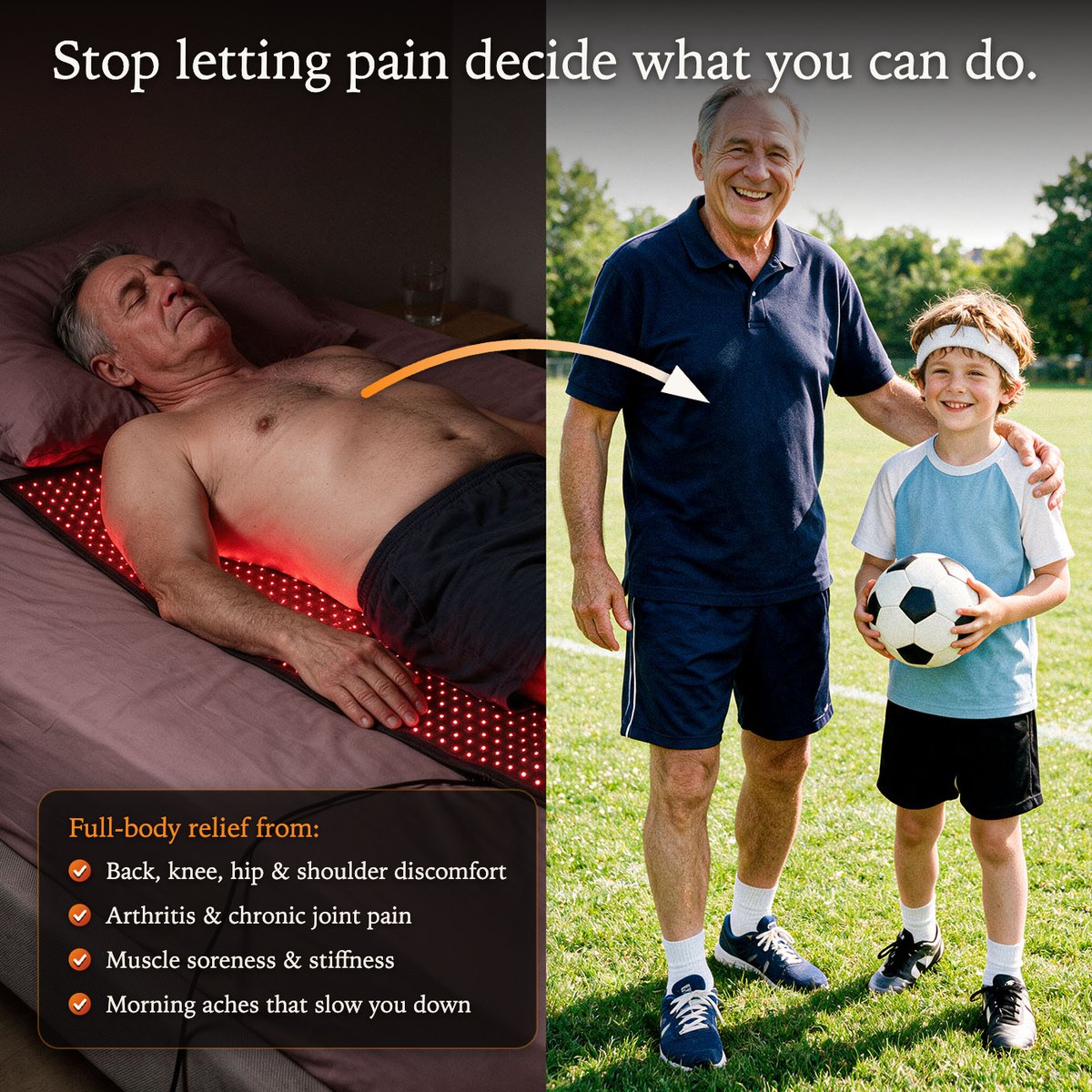 WellNatura red light therapy mat gallery image