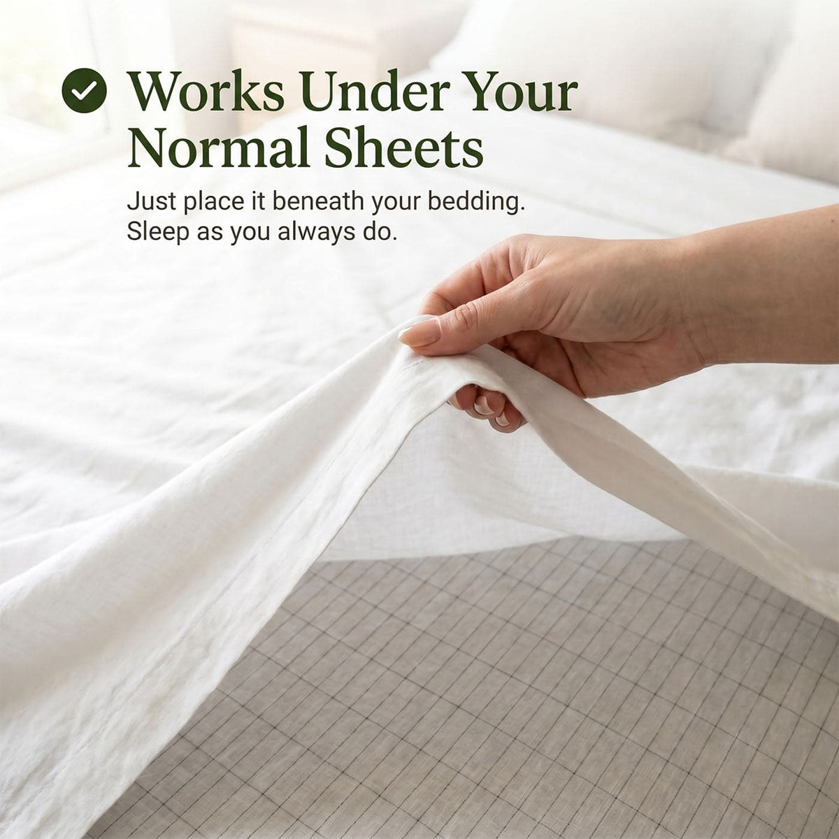 WellNatura Grounding Sheet for Better Sleep (Fitted)