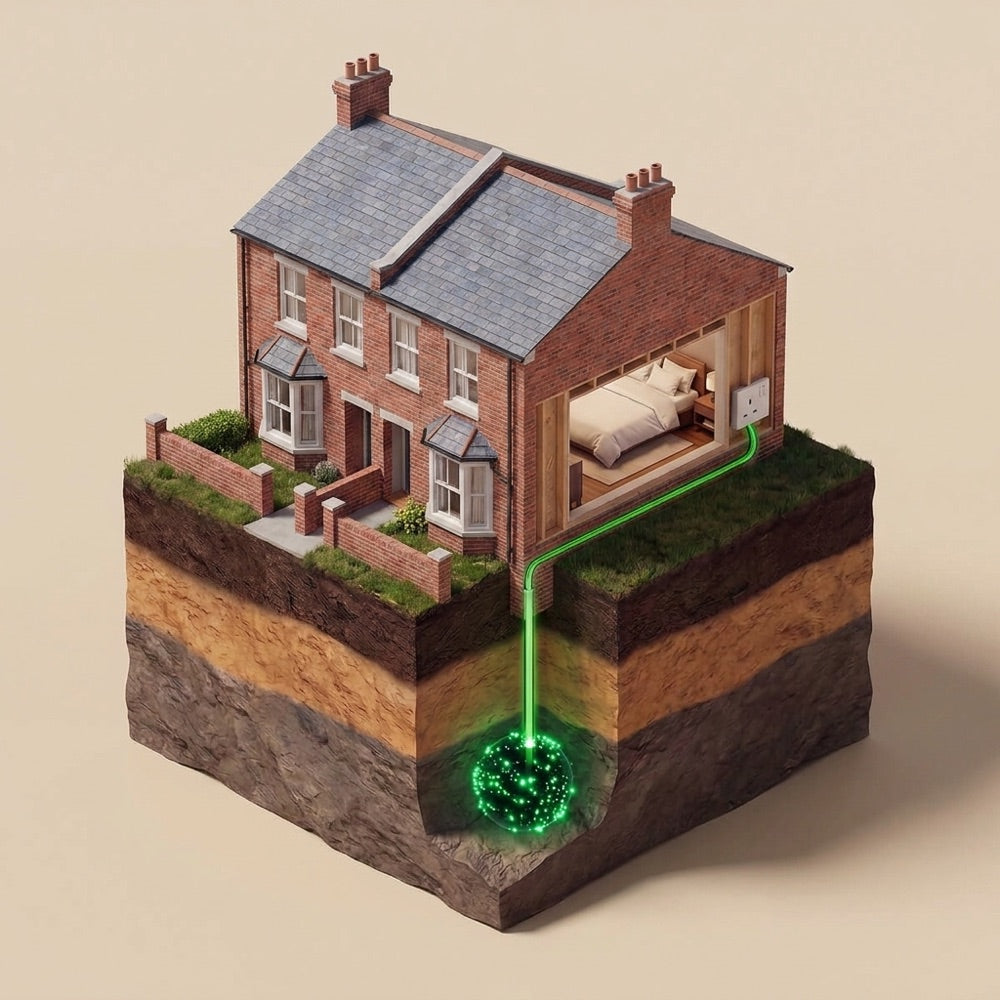 Every UK home already has a safe wire into the earth. It's in every socket.
